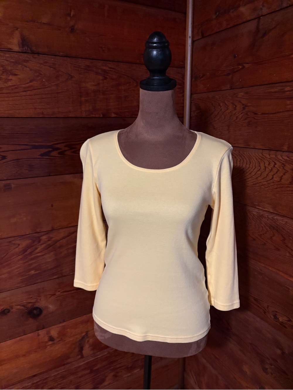 KAREN SCOTT PETITES WOMEN’S 100% COTTON TOP